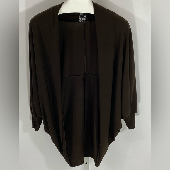 Clara Sun Woo Jackets & Blazers - LAST CHANCE PRICE DROP EUC Clara Sun Woo Brown Shrug, S